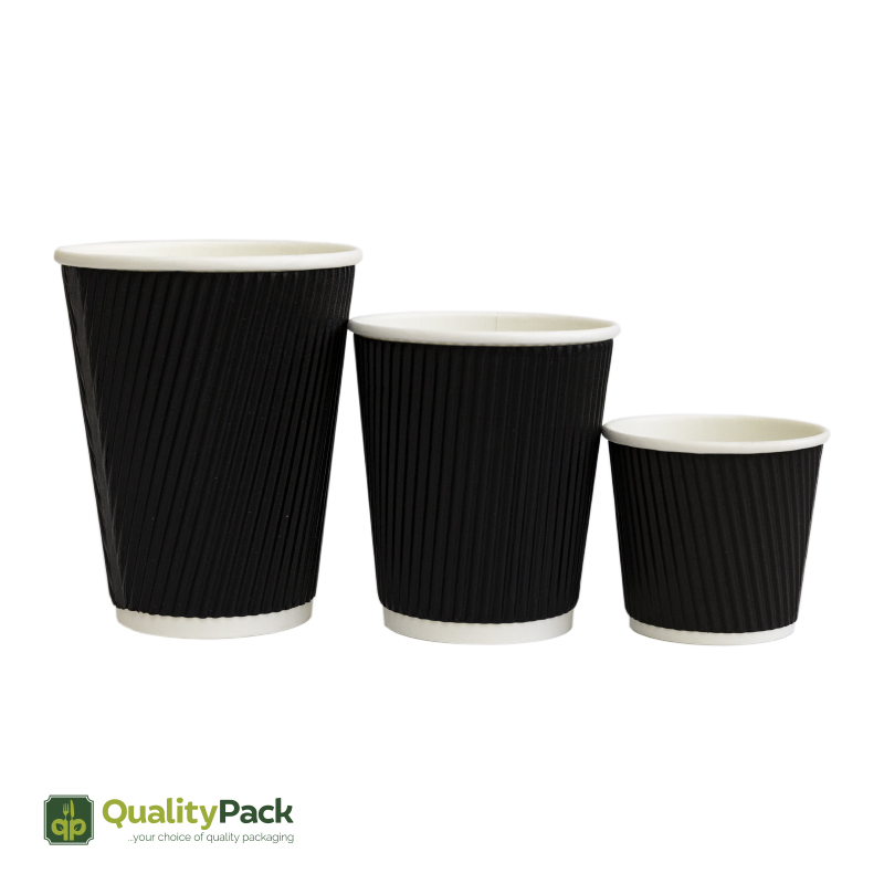 PAHARE CARTON NEGRU 1/3/5 OZ 3