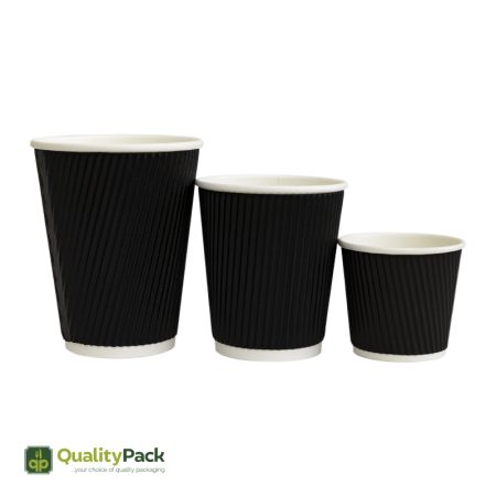 PAHARE CARTON NEGRU 1/3/5 OZ